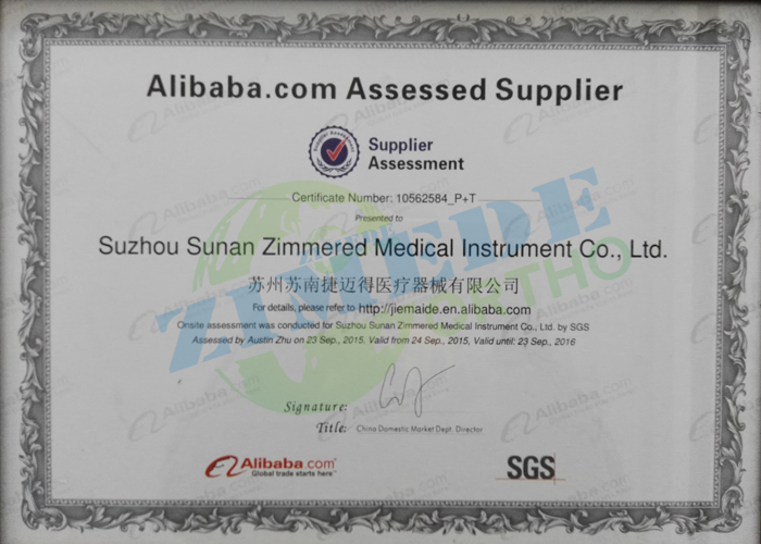 Certificado SGS de Alibaba